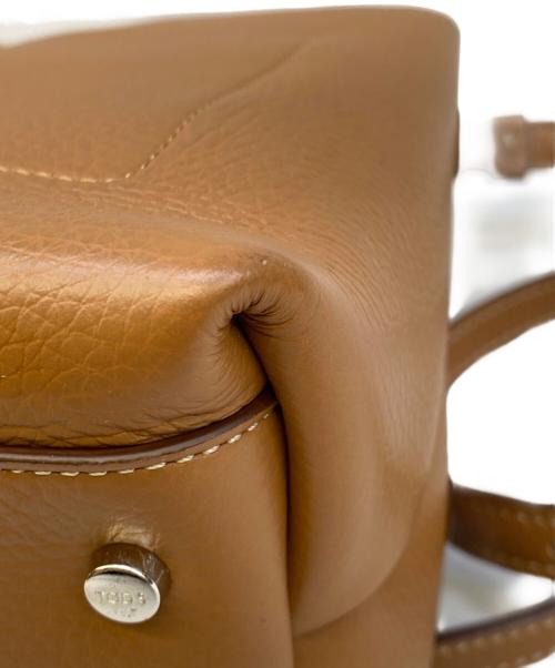 TOD'S（トッズ）TOD'S (トッズ) FLORIDA DOUBLE MICRO Tタイムレスミニ ブラウンの古着・服飾アイテム