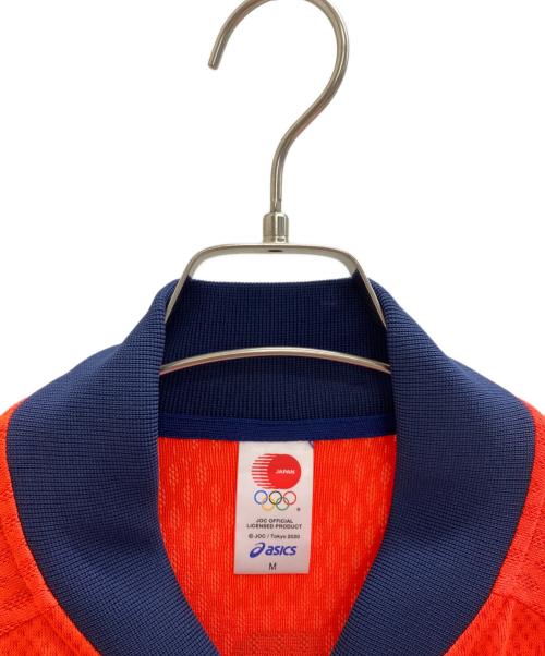 asics（アシックス）asics (アシックス) ジャージトップ オレンジ サイズ:Mの古着・服飾アイテム