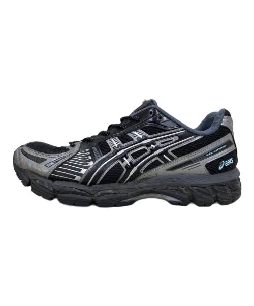 asics（アシックス）asics (アシックス) GEL-KAYANO12.1 ブラック×シルバー サイズ:28cmの古着・服飾アイテム