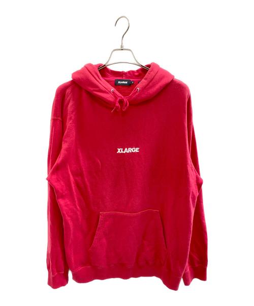 X-LARGE（エクストララージ）X-LARGE (エクストララージ) プルオーバーパーカー ショッキングピンク サイズ:XLの古着・服飾アイテム