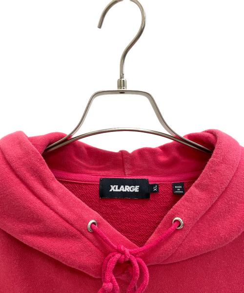 X-LARGE（エクストララージ）X-LARGE (エクストララージ) プルオーバーパーカー ショッキングピンク サイズ:XLの古着・服飾アイテム
