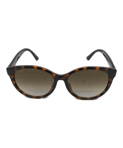 GUCCI（グッチ）GUCCI (グッチ) サングラス ブラウン サイズ:56□17の古着・服飾アイテム
