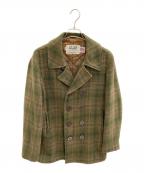 u.s.740N PEA JACKETユー・エス・ナナーヨンゼロ・エヌ・ピー・ジャケット）の古着「Pコート」｜ブラウン×グリーン