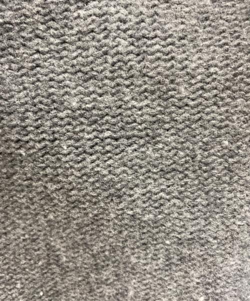 PRADA（プラダ）PRADA (プラダ) 14AW ブルーフォックスファー ニットカーディガン グレー サイズ:M（40）の古着・服飾アイテム