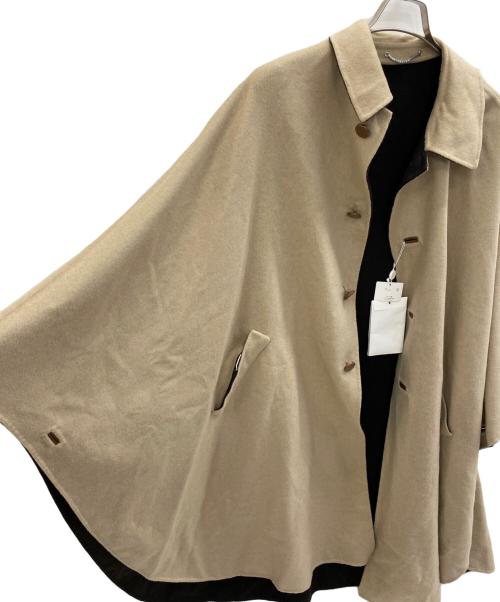 Maison Margiela（メゾンマルジェラ）Maison Margiela (メゾンマルジェラ) アンゴラ混ポンチョ　2007AW 本人期  ネイビー サイズ:M 未使用品の古着・服飾アイテム