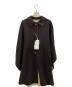 Maison Margiela（メゾンマルジェラ）の古着「アンゴラ混ポンチョ　2007AW 本人期 」｜ネイビー