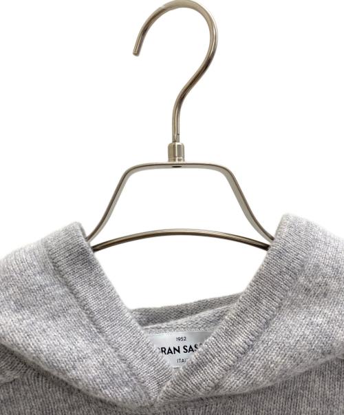 GRAN SASSO（グランサッソ）GRAN SASSO (グランサッソ) ニットパーカー グレー サイズ:52 (XL)の古着・服飾アイテム