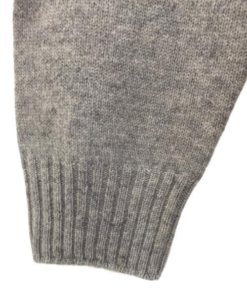 GRAN SASSO（グランサッソ）GRAN SASSO (グランサッソ) ニットパーカー グレー サイズ:52 (XL)の古着・服飾アイテム