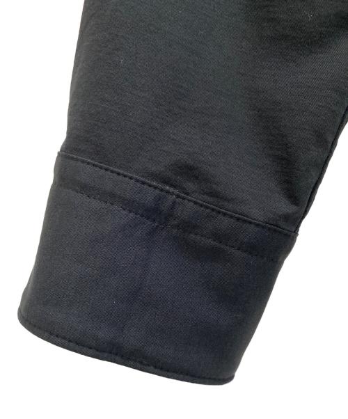 movb（モーヴ）movb (モーヴ) ジャストフィットセミレギュラーカラーシャツ ブラック サイズ:50（L）の古着・服飾アイテム