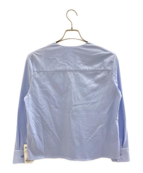 icB（アイシービー）icB (アイシービー) 長袖ブラウス スカイブルー サイズ:S 未使用品の古着・服飾アイテム