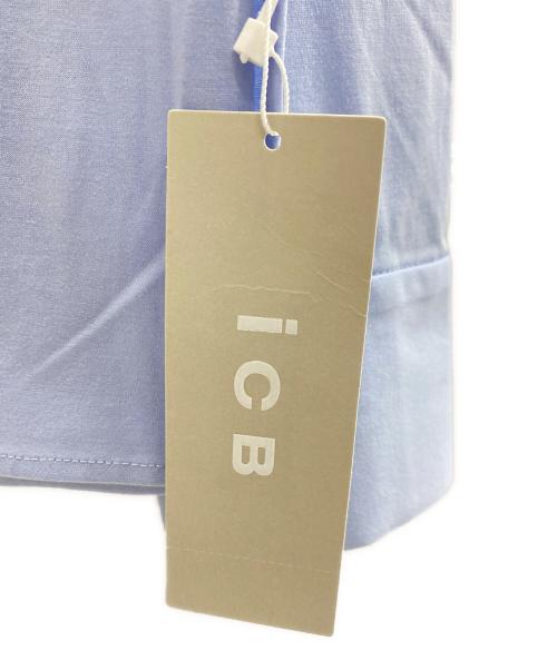 icB（アイシービー）icB (アイシービー) 長袖ブラウス スカイブルー サイズ:S 未使用品の古着・服飾アイテム