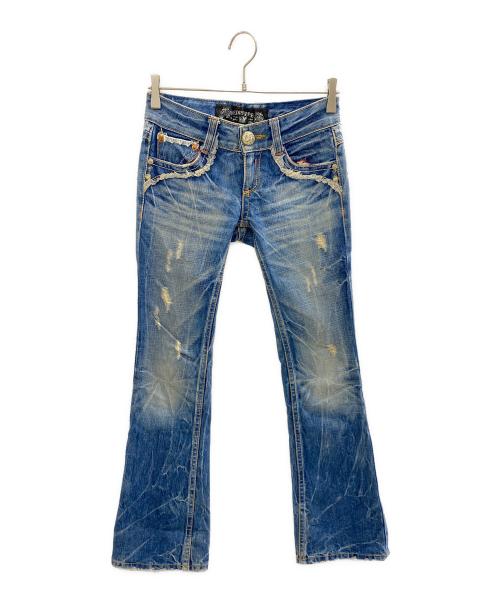 RED PEPPER（レッドペッパー）RED PEPPER (レッドペッパー) デニムパンツ ネイビー サイズ:25の古着・服飾アイテム