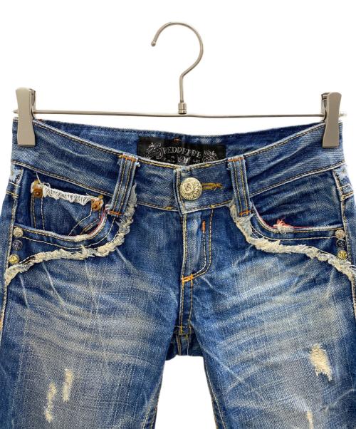 RED PEPPER（レッドペッパー）RED PEPPER (レッドペッパー) デニムパンツ ネイビー サイズ:25の古着・服飾アイテム