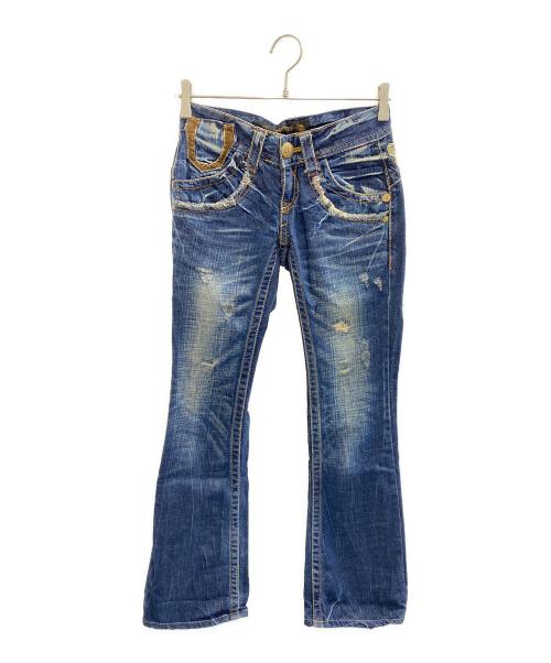 RED PEPPER（レッドペッパー）RED PEPPER (レッドペッパー) デニムパンツ ネイビー サイズ:24の古着・服飾アイテム