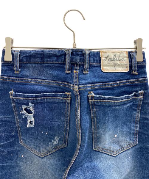 LOLITA JEANS（ロリータジーンズ）LOLITA JEANS (ロリータジーンズ) デニムパンツ ブルー サイズ:28の古着・服飾アイテム