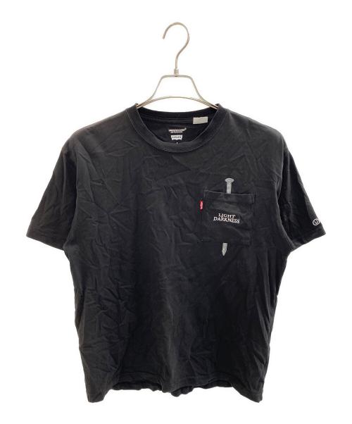 LEVI'S（リーバイス）LEVI'S (リーバイス) UNDERCOVER (アンダーカバー) 半袖カットソー ブラック サイズ:Sの古着・服飾アイテム