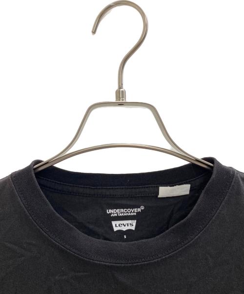 LEVI'S（リーバイス）LEVI'S (リーバイス) UNDERCOVER (アンダーカバー) 半袖カットソー ブラック サイズ:Sの古着・服飾アイテム