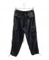 HIDE AND SEEK (ハイドアンドシーク) Nylon 6P Track Pant ブラック サイズ:M：6000円