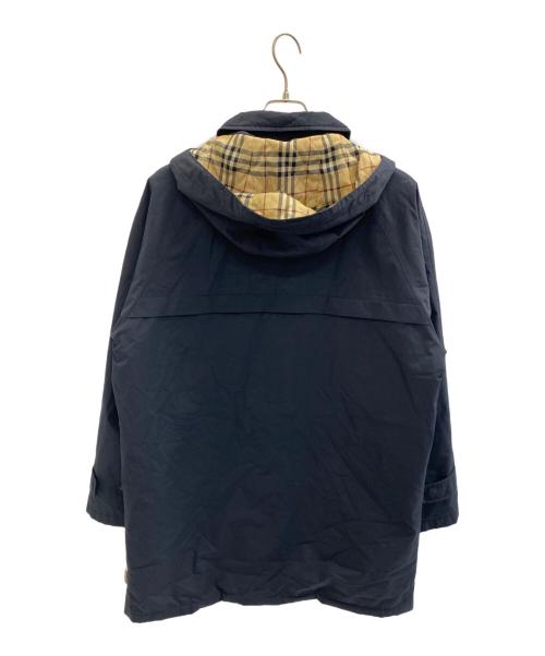 BURBERRY（バーバリー）BURBERRY (バーバリー) 裏地ノバチェックコート ネイビー サイズ:LLの古着・服飾アイテム