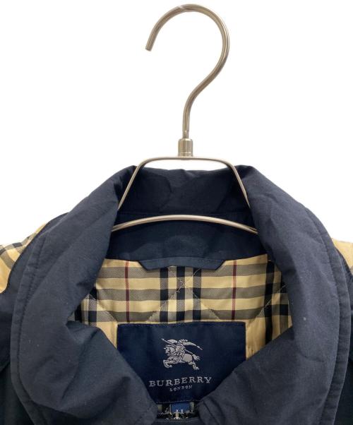 BURBERRY（バーバリー）BURBERRY (バーバリー) 裏地ノバチェックコート ネイビー サイズ:LLの古着・服飾アイテム