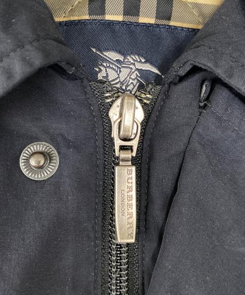 BURBERRY（バーバリー）BURBERRY (バーバリー) 裏地ノバチェックコート ネイビー サイズ:LLの古着・服飾アイテム