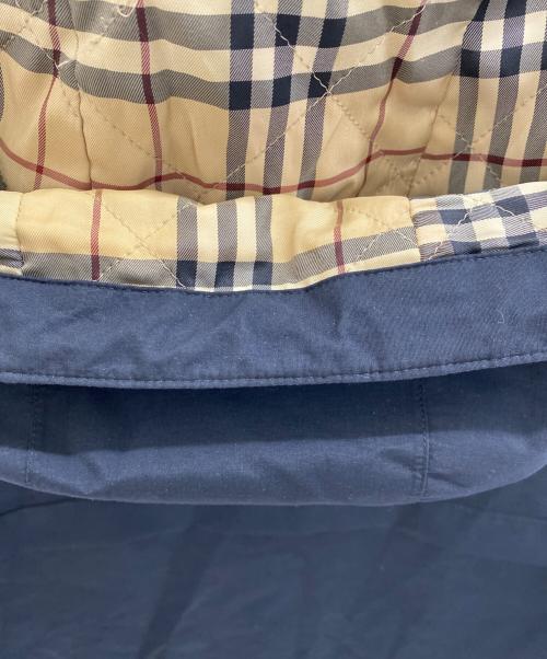 BURBERRY（バーバリー）BURBERRY (バーバリー) 裏地ノバチェックコート ネイビー サイズ:LLの古着・服飾アイテム