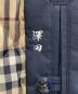 中古・古着 BURBERRY (バーバリー) 裏地ノバチェックコート ネイビー サイズ:LL：17000円