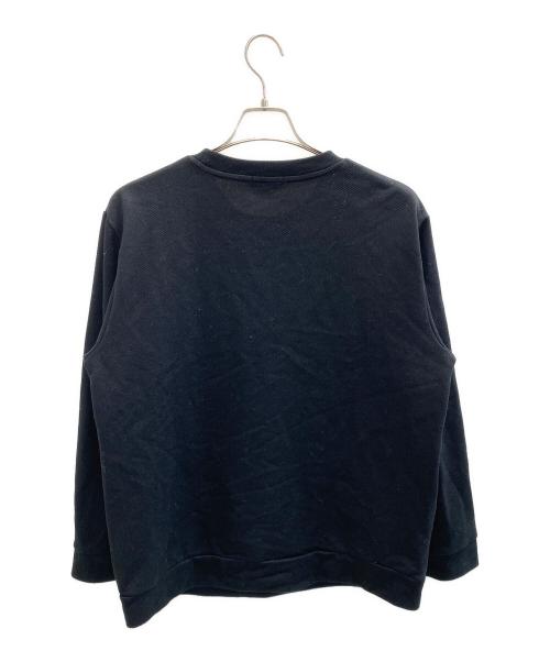 BLACK LABEL CRESTBRIDGE（ブラックレーベル クレストブリッジ）BLACK LABEL CRESTBRIDGE (ブラックレーベル クレストブリッジ) スウェット ブラック×レッド サイズ:Lの古着・服飾アイテム