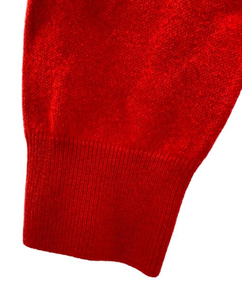 BLACK LABEL CRESTBRIDGE（ブラックレーベル クレストブリッジ）BLACK LABEL CRESTBRIDGE (ブラックレーベル クレストブリッジ) 厚手ニット レッド サイズ:Lの古着・服飾アイテム