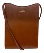 A.P.C.アーペーセー）の古着「JAMIE ネックポーチ」｜ブラウン