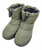THE NORTH FACEザ ノース フェイス）の古着「Nuptse Bootie WP Logo Short」｜グリーン
