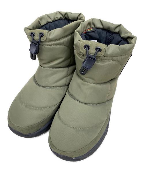 THE NORTH FACE（ザ ノース フェイス）THE NORTH FACE (ザ ノース フェイス) Nuptse Bootie WP Logo Short グリーン サイズ:23cmの古着・服飾アイテム