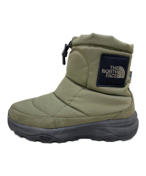 THE NORTH FACE（ザ ノース フェイス）THE NORTH FACE (ザ ノース フェイス) Nuptse Bootie WP Logo Short グリーン サイズ:23cmの古着・服飾アイテム