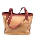 COACH (コーチ) Colorblock With Horse And Carriage Tote オレンジ×ピンク：11000円