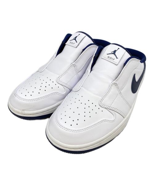 NIKE（ナイキ）NIKE (ナイキ) スリッポン ブルー×ホワイト サイズ:26の古着・服飾アイテム
