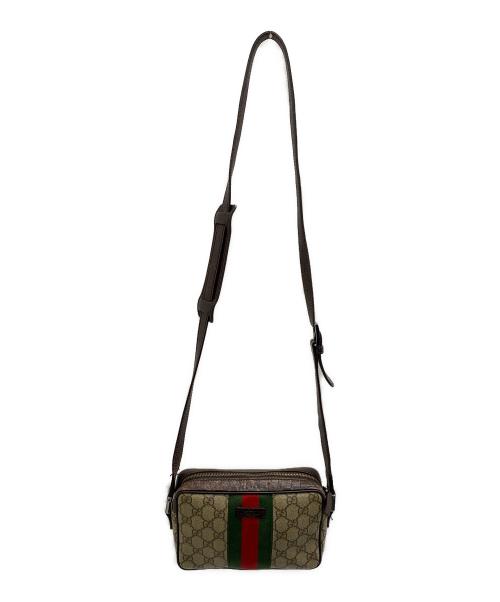 GUCCI（グッチ）GUCCI (グッチ) シェリーライン ブラウンの古着・服飾アイテム