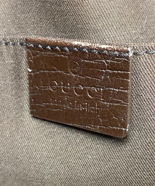 GUCCI（グッチ）GUCCI (グッチ) シェリーライン ブラウンの古着・服飾アイテム