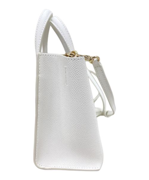 FURLA（フルラ）FURLA (フルラ) 2WAYショルダーバッグ ホワイトの古着・服飾アイテム