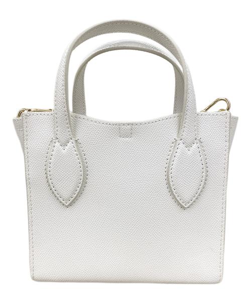 FURLA（フルラ）FURLA (フルラ) 2WAYショルダーバッグ ホワイトの古着・服飾アイテム