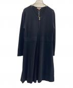TOCCAトッカ）の古着「【洗える！】CASHMERE LONG カーディガン」｜ブラック