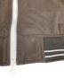中古・古着 ARMANI JEANS (アルマーニジーンズ) ナイロンジャケット ブラウン サイズ:XXS：4000円