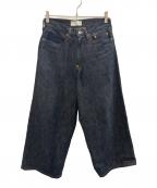 SUGARHILLシュガーヒル）の古着「MODERN DENIM PANTS WIDE CUT」｜インディゴ
