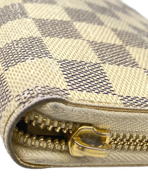 LOUIS VUITTON（ルイ ヴィトン）LOUIS VUITTON (ルイ ヴィトン) ダミエ・アズール　ジッピー ウォレット ベージュの古着・服飾アイテム