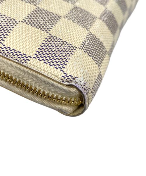 LOUIS VUITTON（ルイ ヴィトン）LOUIS VUITTON (ルイ ヴィトン) ダミエ・アズール　ジッピー ウォレット ベージュの古着・服飾アイテム