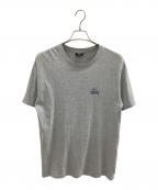 stussyステューシー）の古着「半袖カットソー」｜グレー