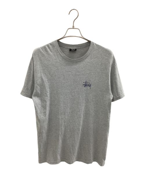 stussy（ステューシー）stussy (ステューシー) 半袖カットソー グレー サイズ:Mの古着・服飾アイテム