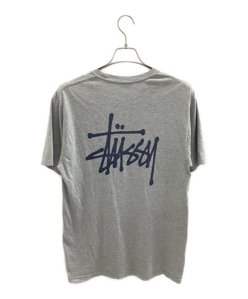 stussy（ステューシー）stussy (ステューシー) 半袖カットソー グレー サイズ:Mの古着・服飾アイテム