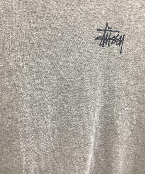 stussy（ステューシー）stussy (ステューシー) 半袖カットソー グレー サイズ:Mの古着・服飾アイテム
