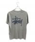 stussy (ステューシー) 半袖カットソー グレー サイズ:M：4000円
