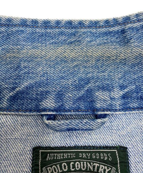 POLO COUNTRY（ポロカントリー）POLO COUNTRY (ポロカントリー) デニムジャケット スカイブルー サイズ:Lの古着・服飾アイテム